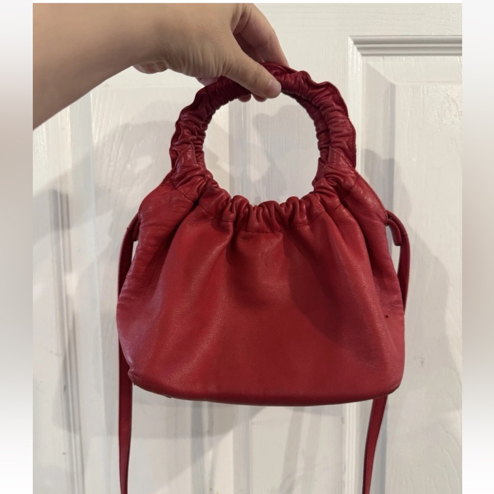The Row Double Circle Calfskin Bag